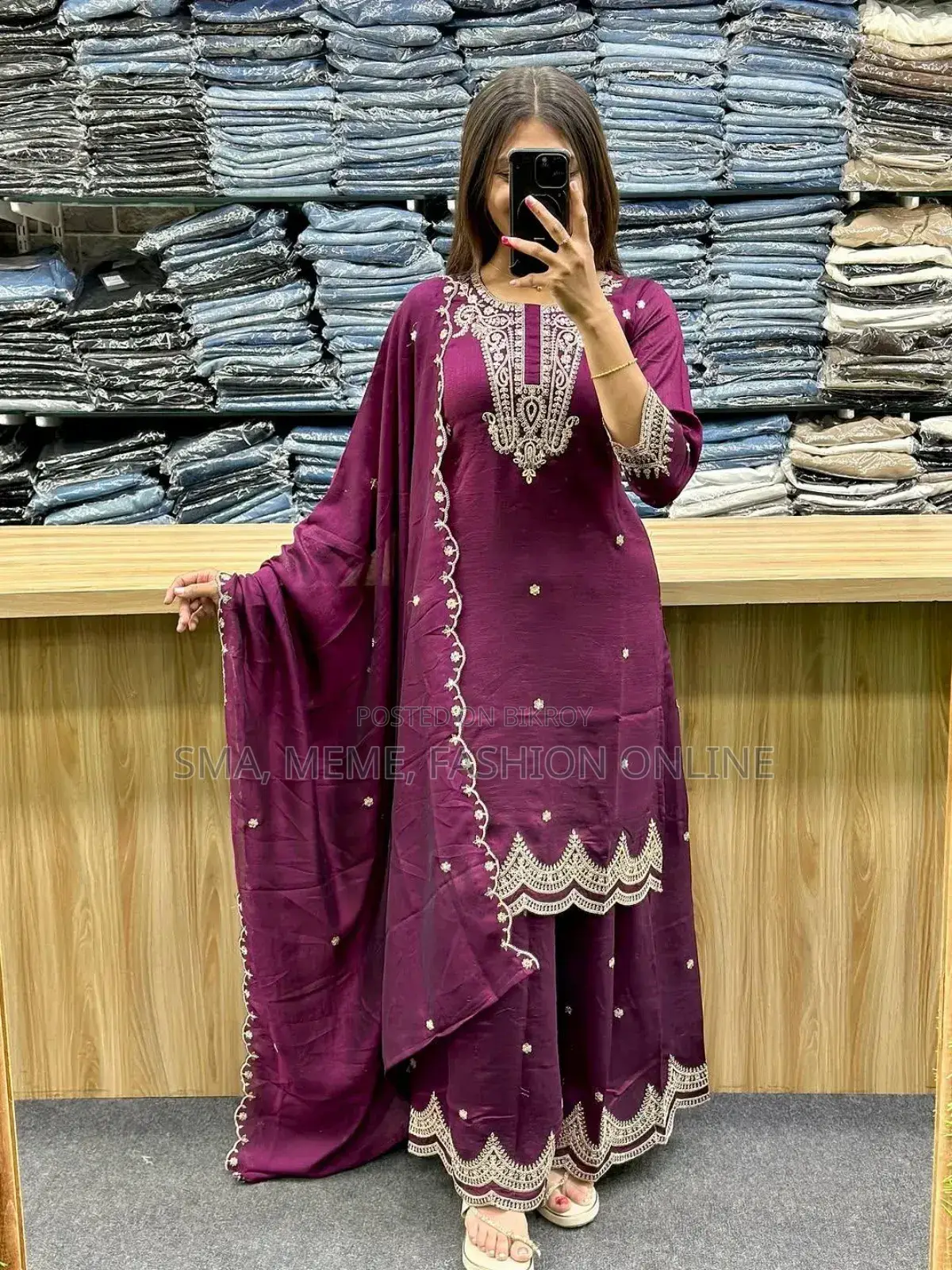 এমব্রয়ডারি ঘারারা কালেকশন