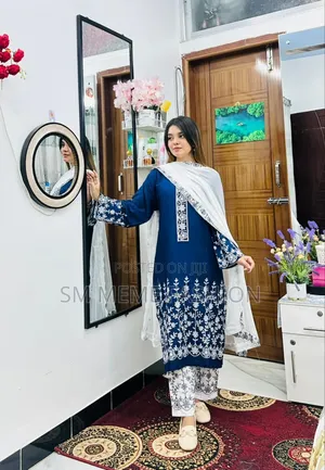 এমব্রয়ডারি থ্রি-পিস কালেকশন