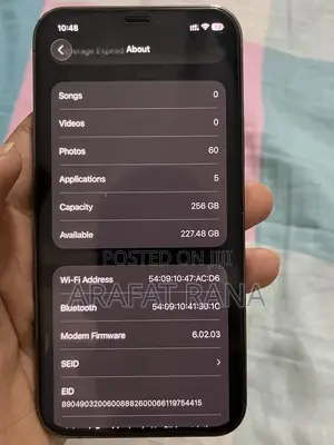 New Apple iPhone 12 Pro 256 GB Gray