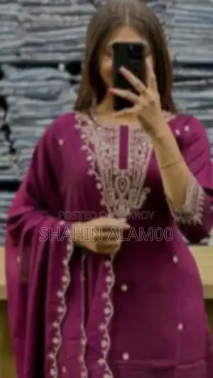 এমব্রয়ডারি ৩ পিস কালেকশন