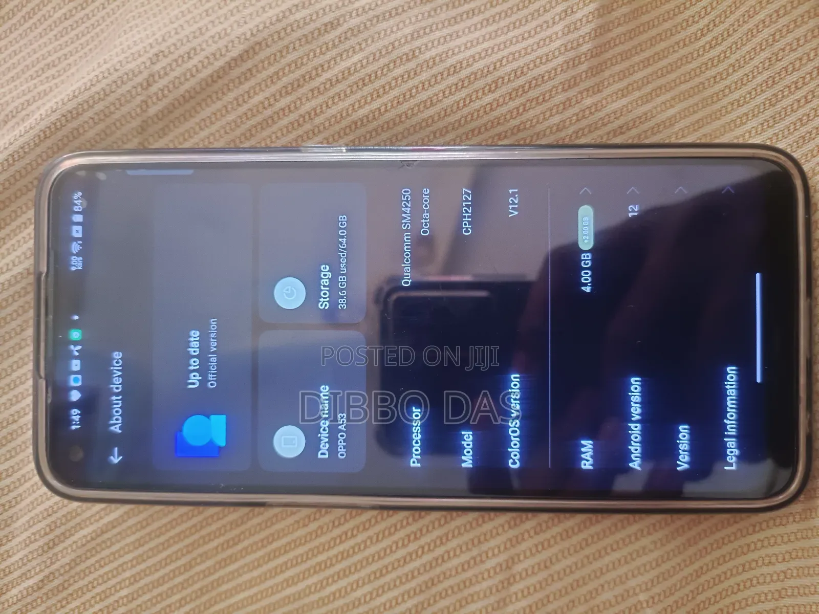 Oppo A53 নীল