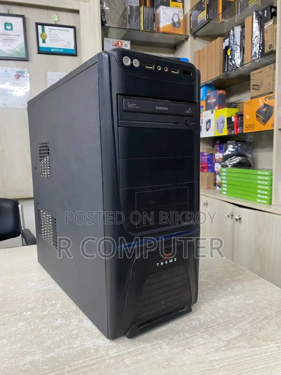 Desktop Pc Intel Core I7 Graphic Card_ssd 120gb_ram 4gb