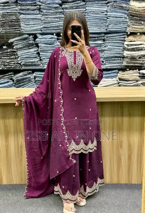 Garara Dress Embroidery Work
