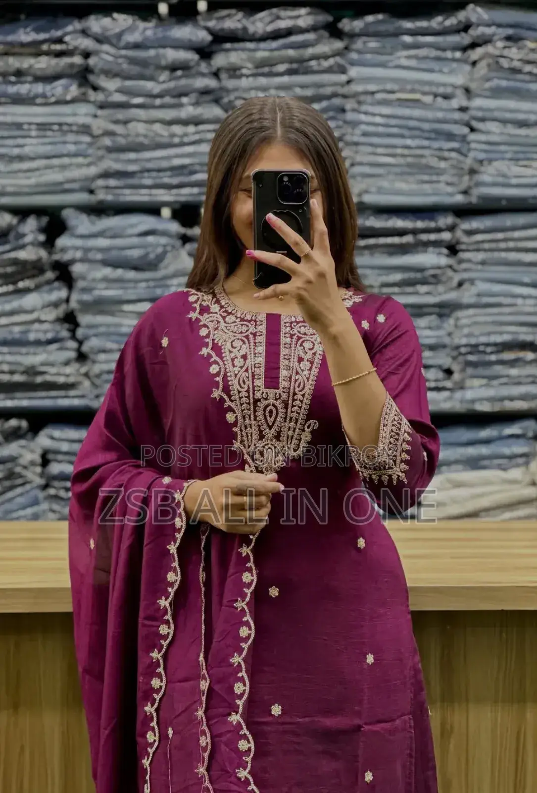 Garara Dress Embroidery Work