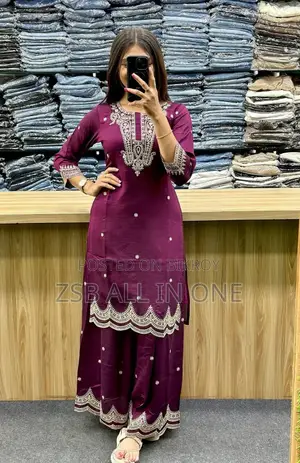 Garara Dress Embroidery Work