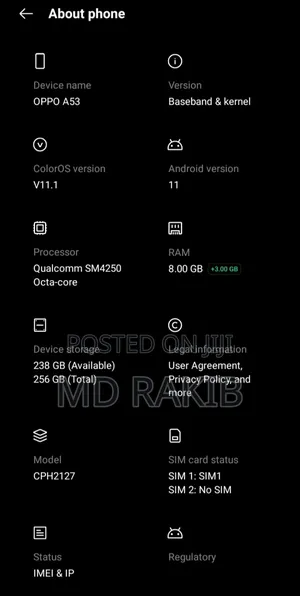 New Oppo A53 128 GB