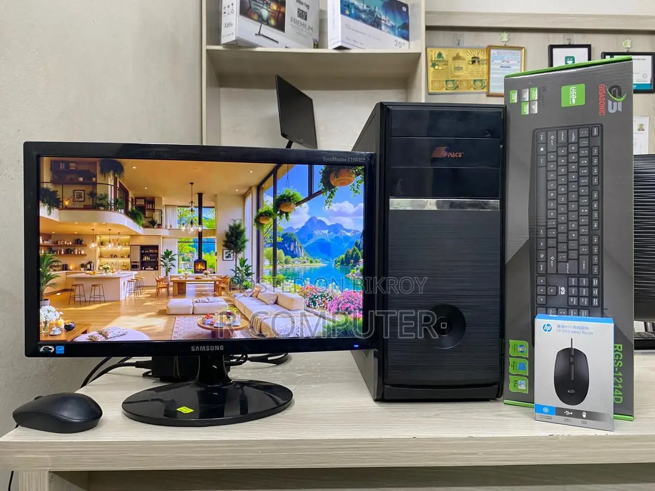 Desktop Computer 4GB Intel Core I5 SSD 128GB