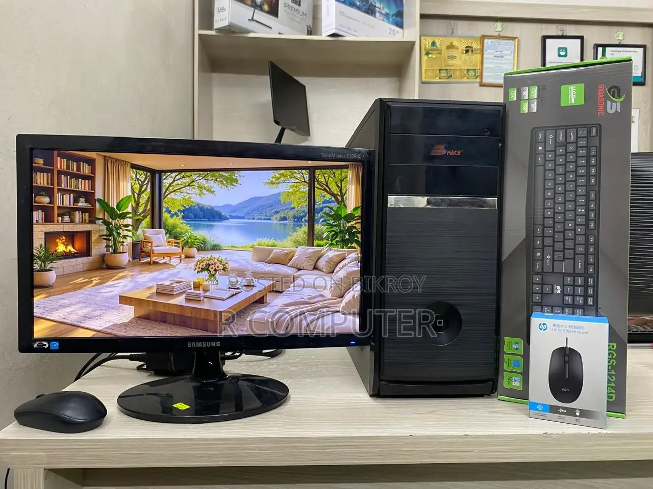 Desktop Computer 4GB Intel Core I5 SSD 128GB