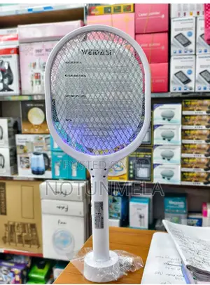 Rechargeable Dual-Use 2 in 1 UV Light Electric Mosquito Racket