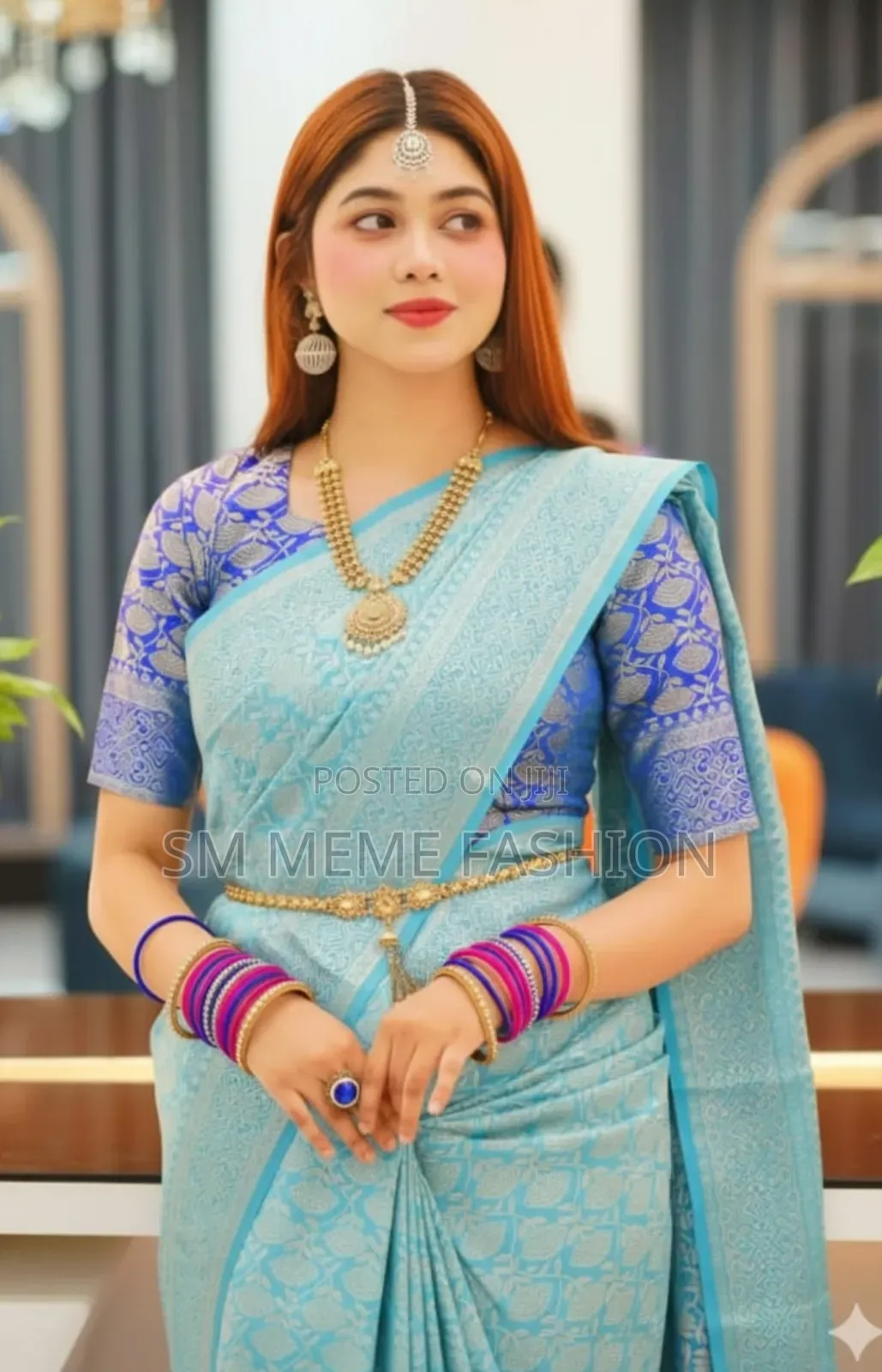 Silk Katan Saree With Blouse Piece