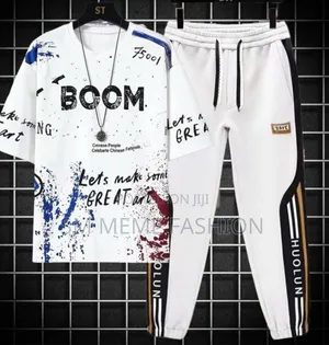 Drop Shoulder Mash T-Shirt and Trouser