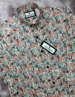 Elegance of Color! New Collection Cotton Shirt