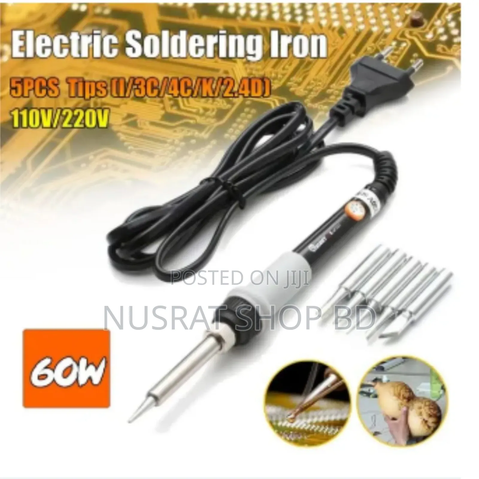 New V908 60w Adjustable Temperature Electric Soldering 7284