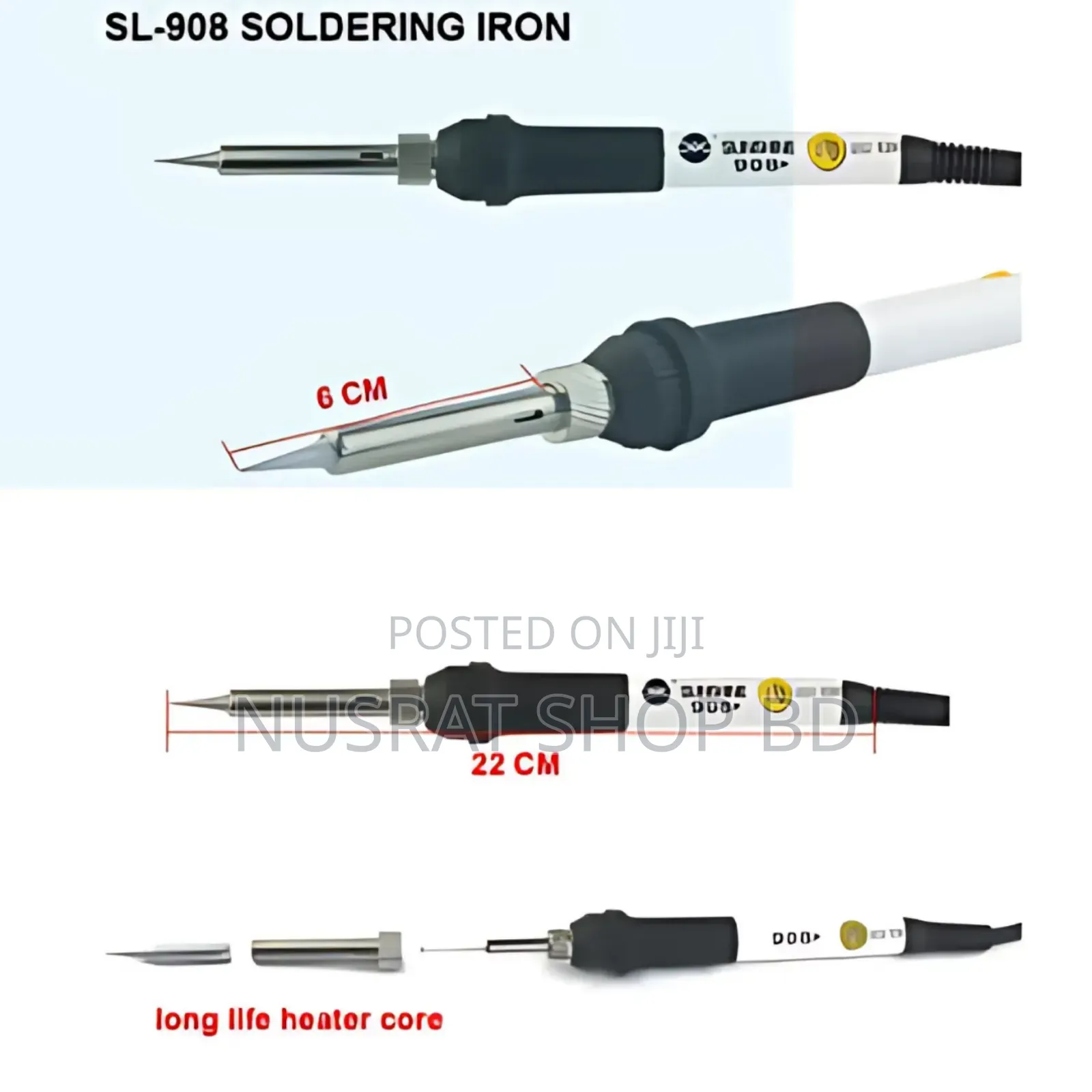 New V908 60w Adjustable Temperature Electric Soldering 7284