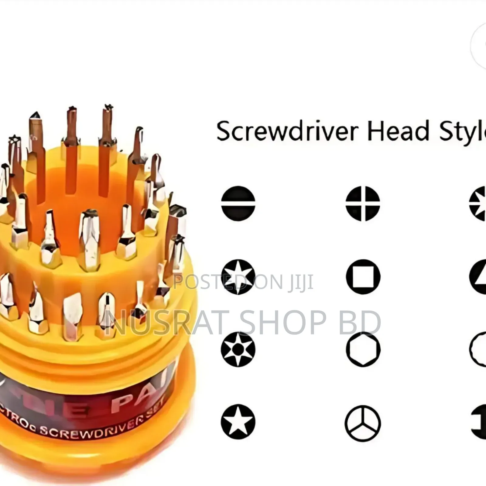 Jackly Jk 6036 Combination Screwdriver Set Code : 7281
