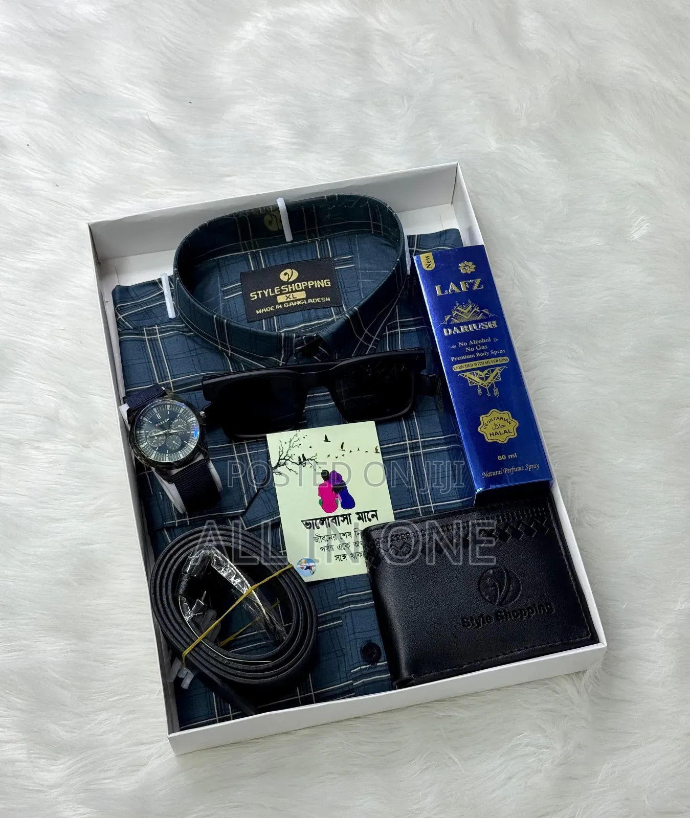 Premium Check Shirt Combo Set (8-in-1)