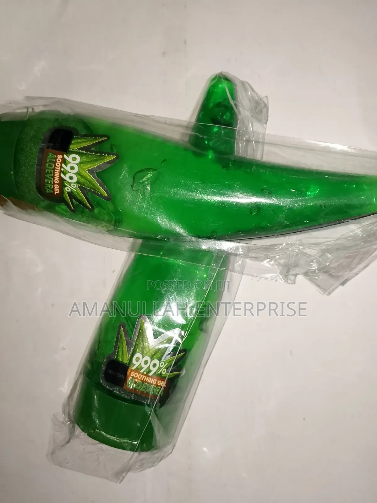 Natural Aloe Vera Soothing Gel in 120ml Bottles. 99.9% Aloe Vera