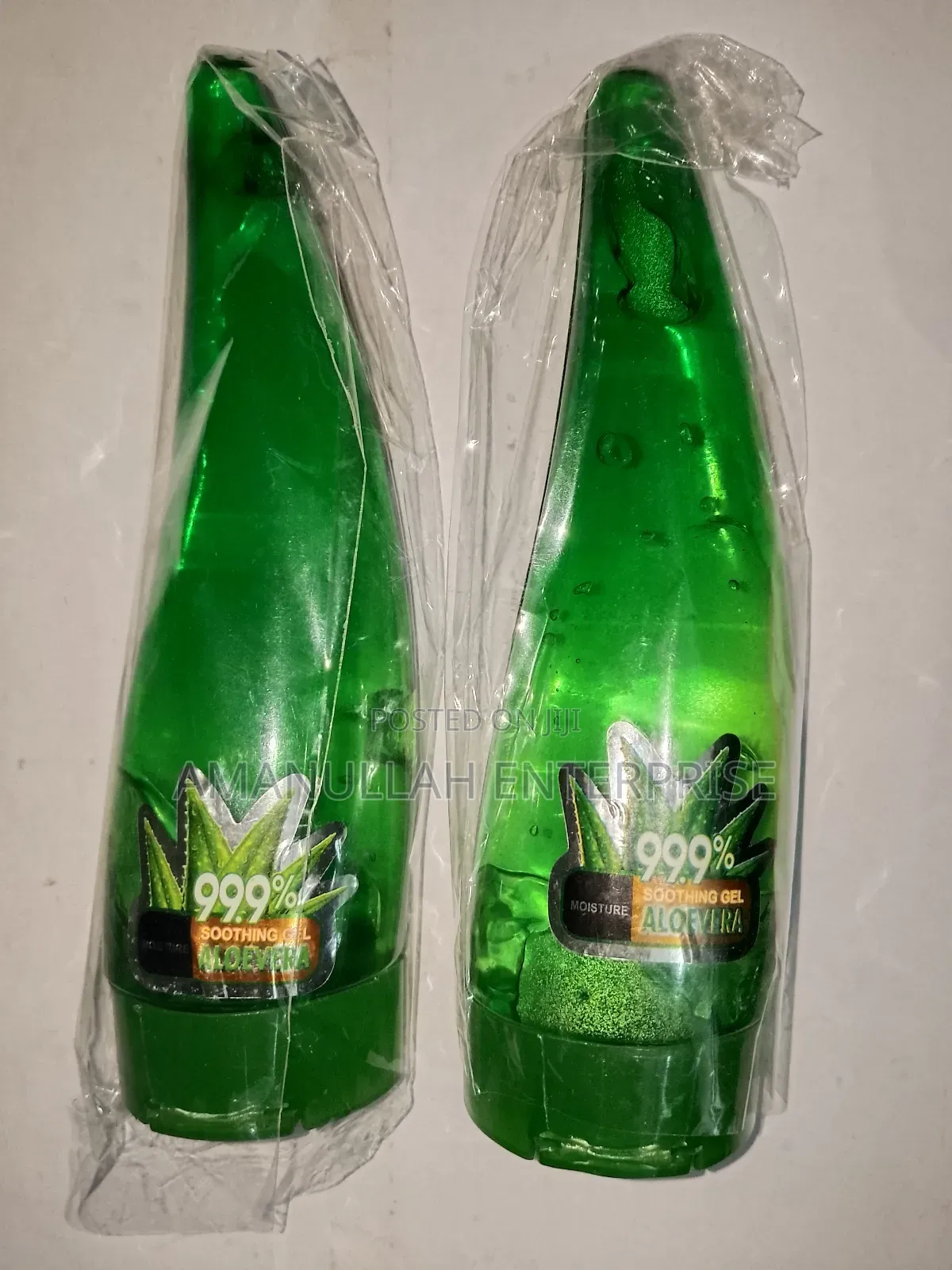 Natural Aloe Vera Soothing Gel in 120ml Bottles. 99.9% Aloe Vera