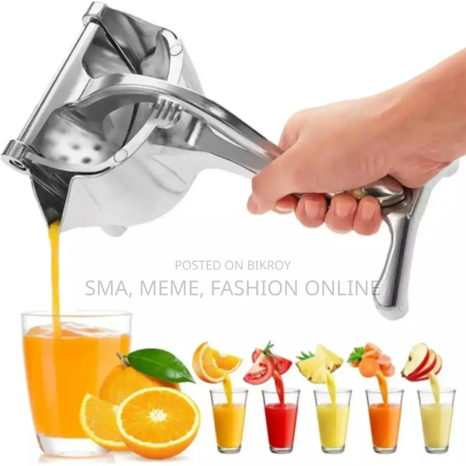 Fruit Press Manual Juicer – Heavy Duty Hand Juice Extractor
Fruit