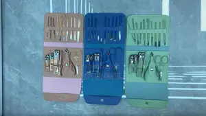 16pcs Manicure Set Stainless Steel Nail Clippers Kit and Pedicure