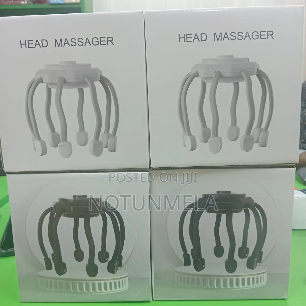 Electric Head Massager Octopus Scalp Massager Therapy Device