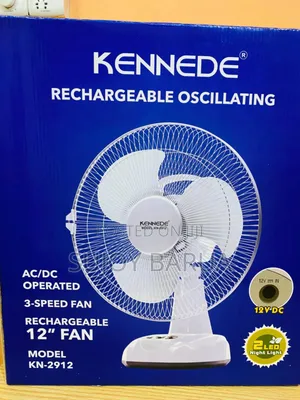 Kennede Rechargeable Charger Fan