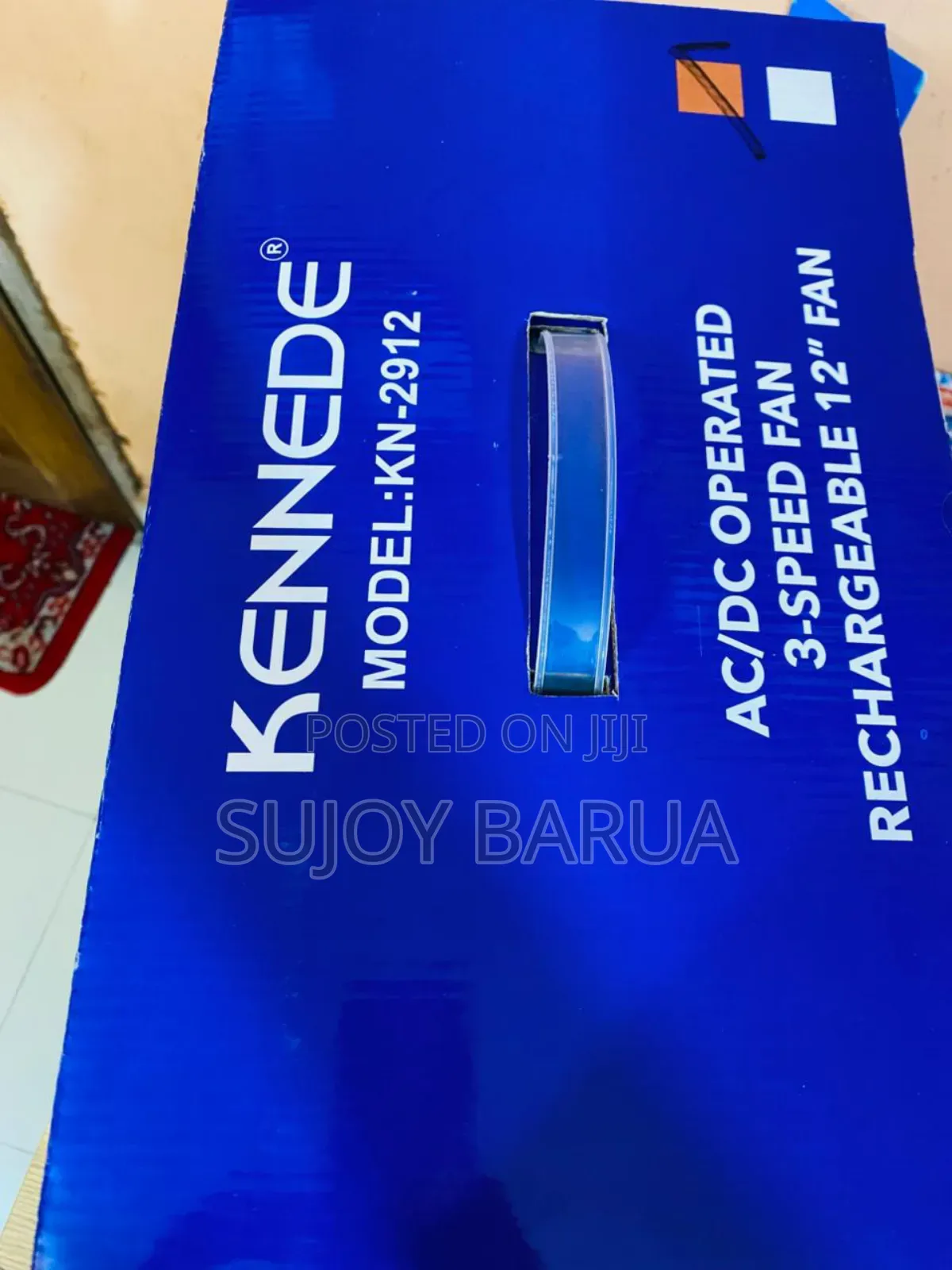 Kennede Rechargeable Charger Fan