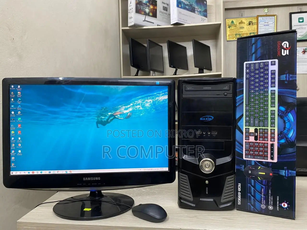 Desktop Computer 4GB Intel Core I3 HDD 500GB