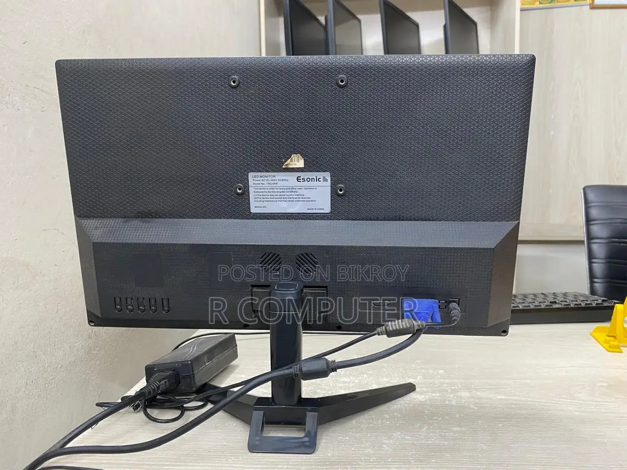 Esonic 19"Inch Led Wide Srceen Full Fresh Monitor