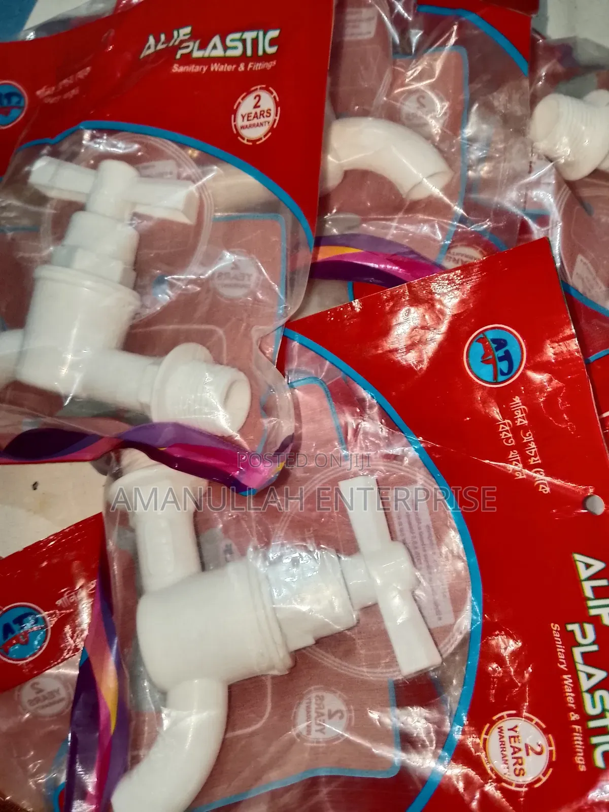 Durable White Pvc Water Tap