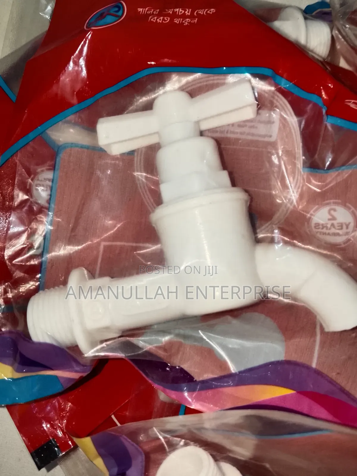 Durable White Pvc Water Tap