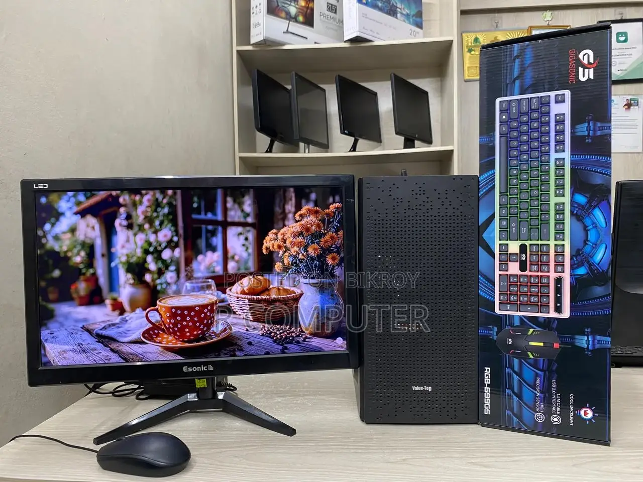 Desktop Computer 4GB Intel Core I3 HDD 500GB