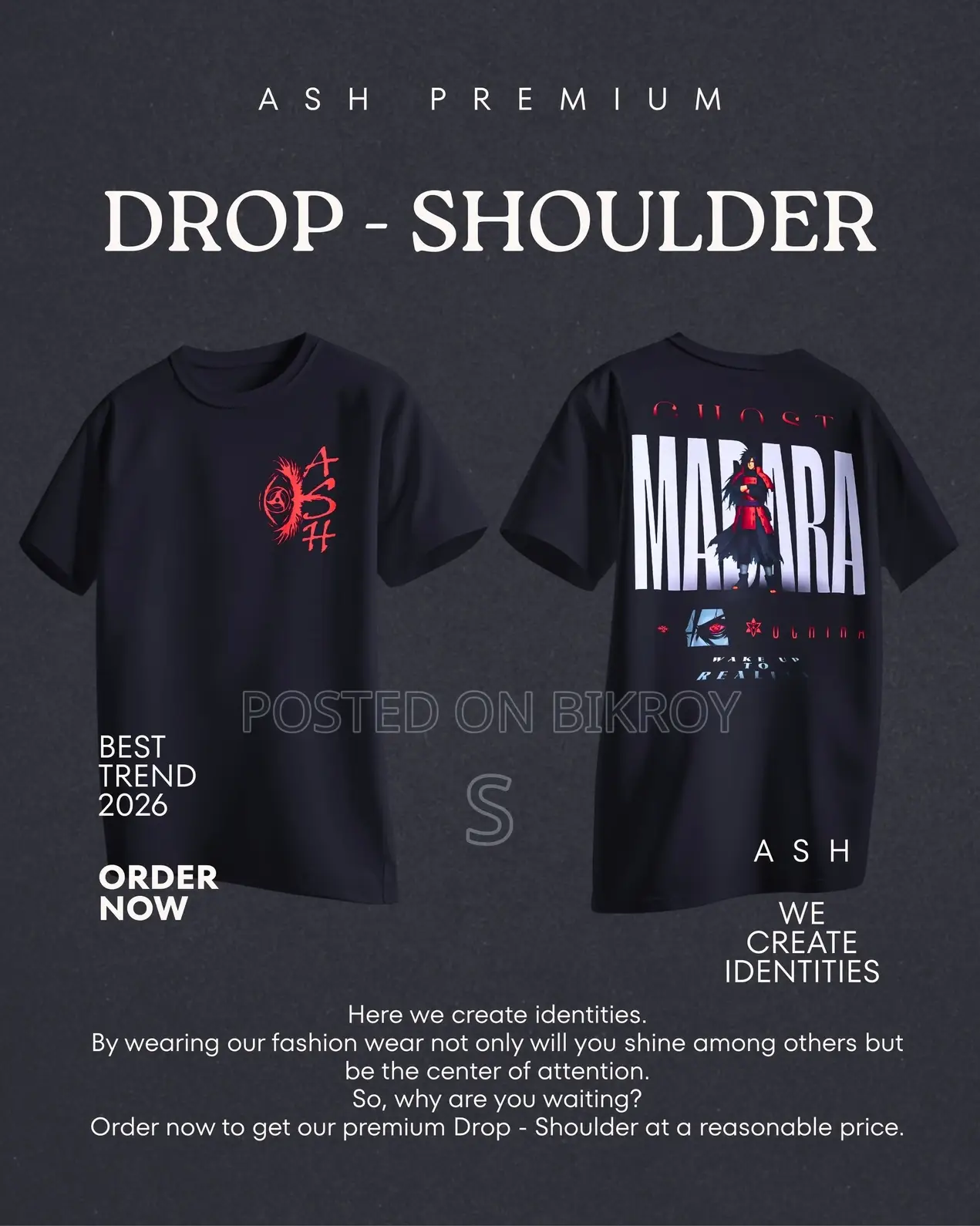 Madara Designed Drop-Shoulder