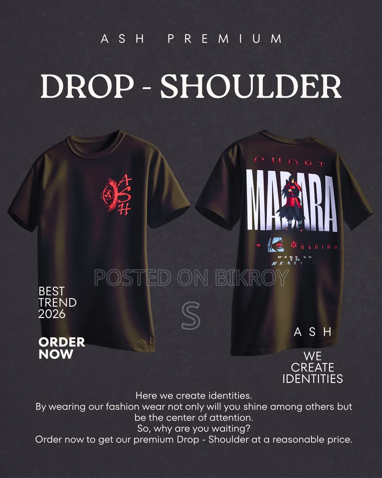 Madara Designed Drop-Shoulder