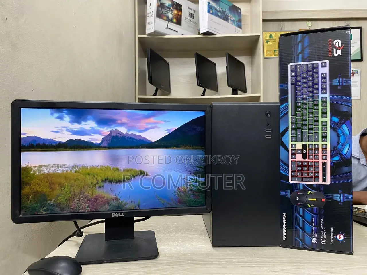 Desktop Computer 8GB Intel Core I5 SSD 128GB