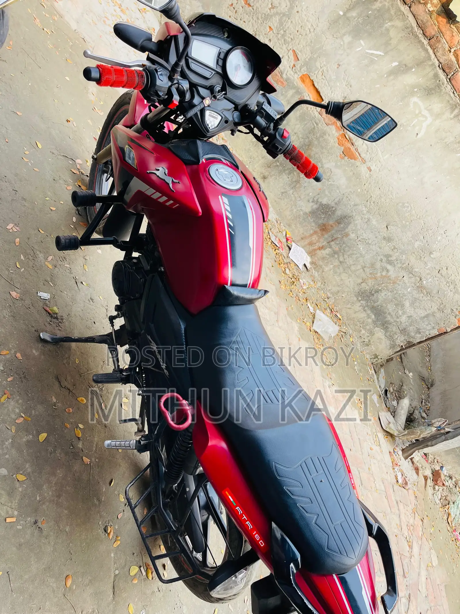 TVS Apache RTR 160 2V 2017 Red