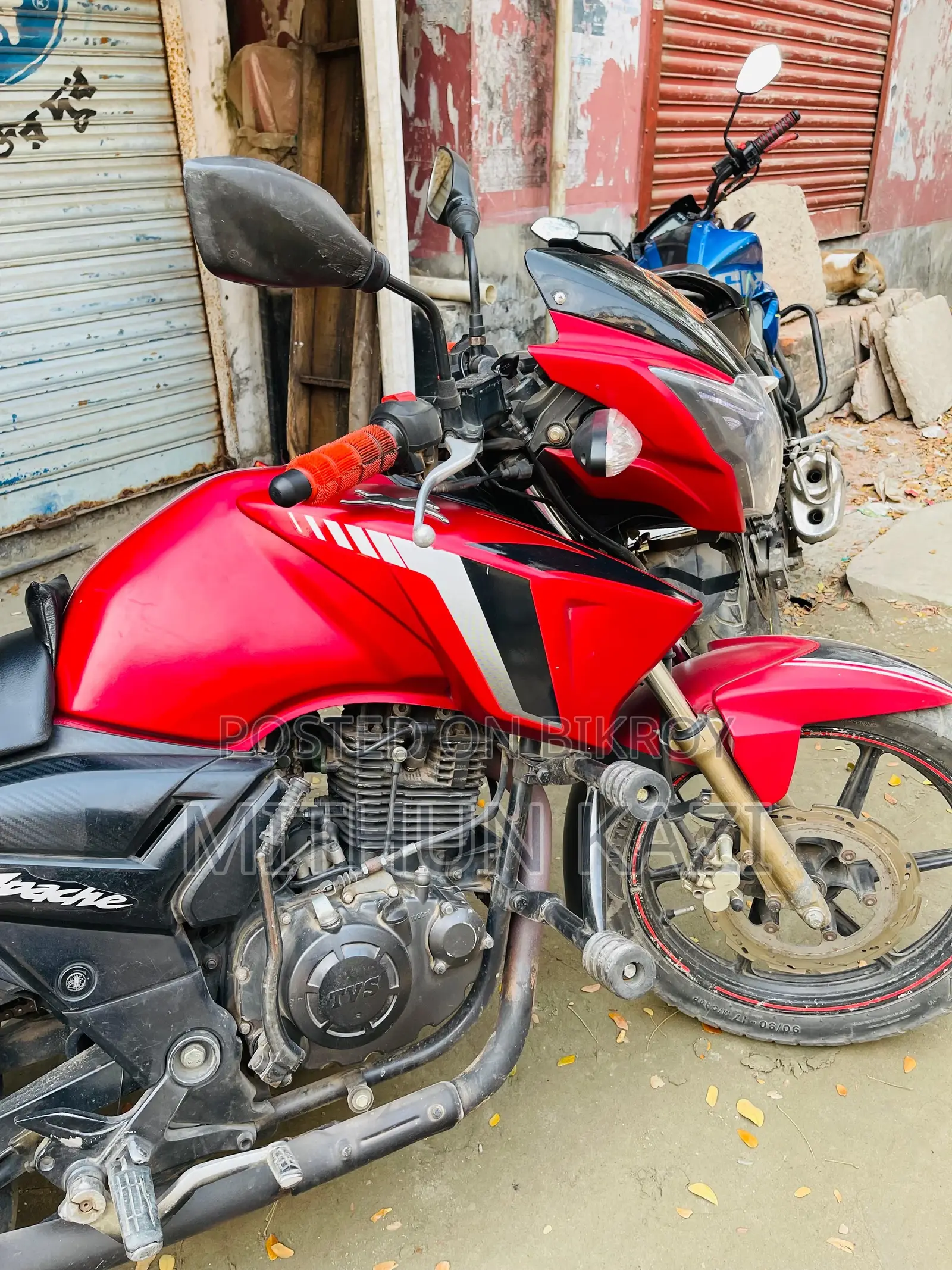 TVS Apache RTR 160 2V 2017 Red