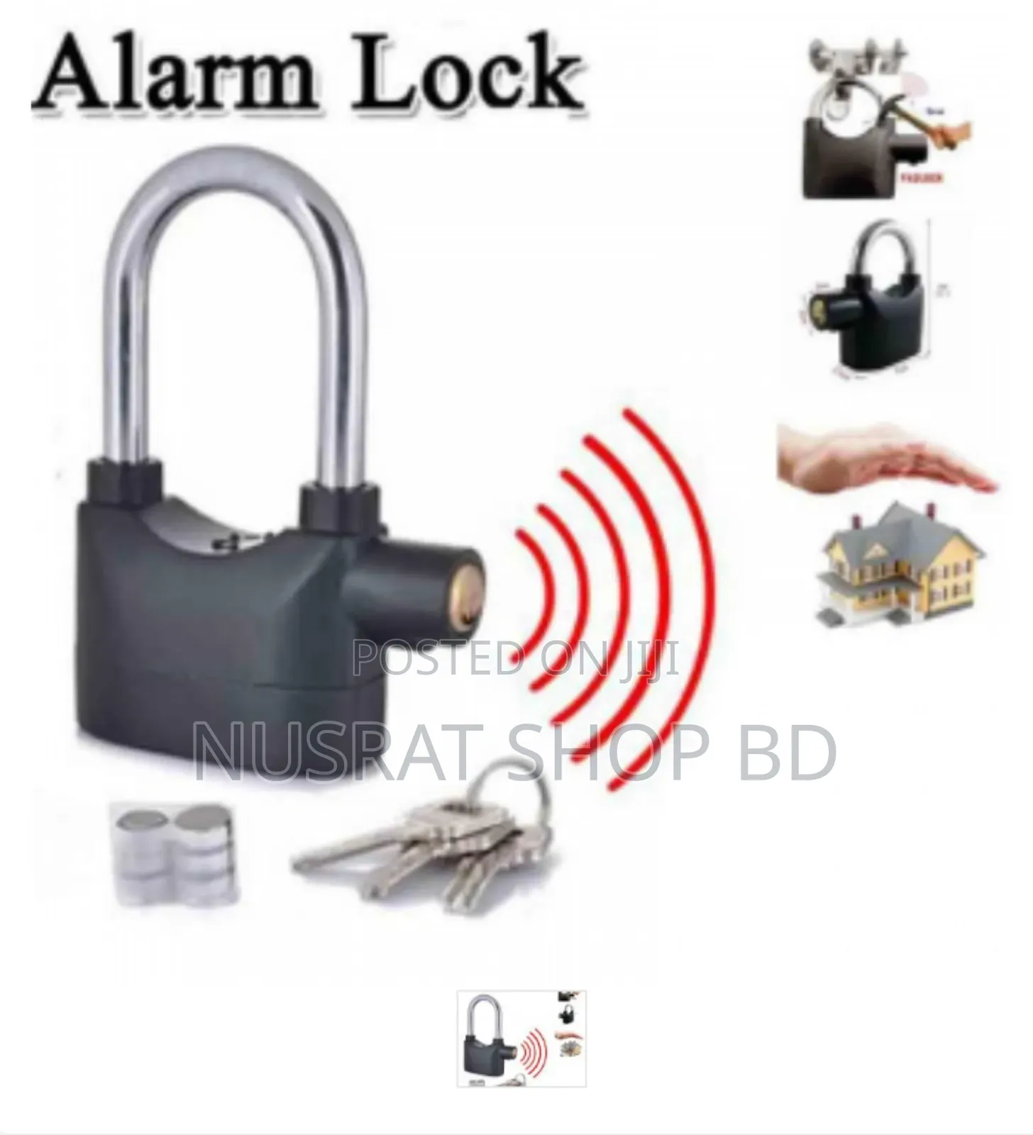 Alarm Padlock
Code : 12893