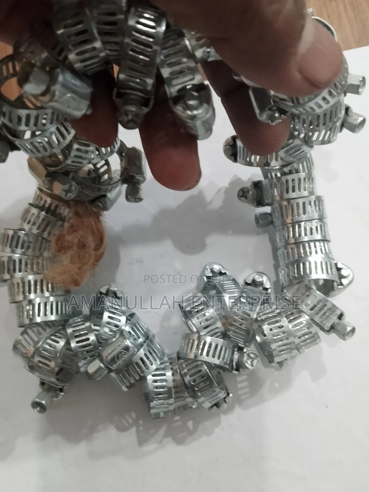 Premium Stainless Steel Hose Clamps – Adjustable Worm Gear (10 Pcs)