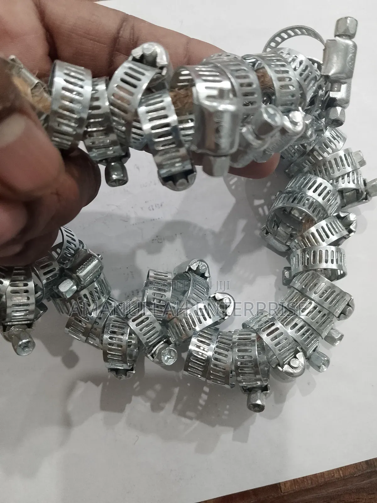 Premium Stainless Steel Hose Clamps – Adjustable Worm Gear (10 Pcs)