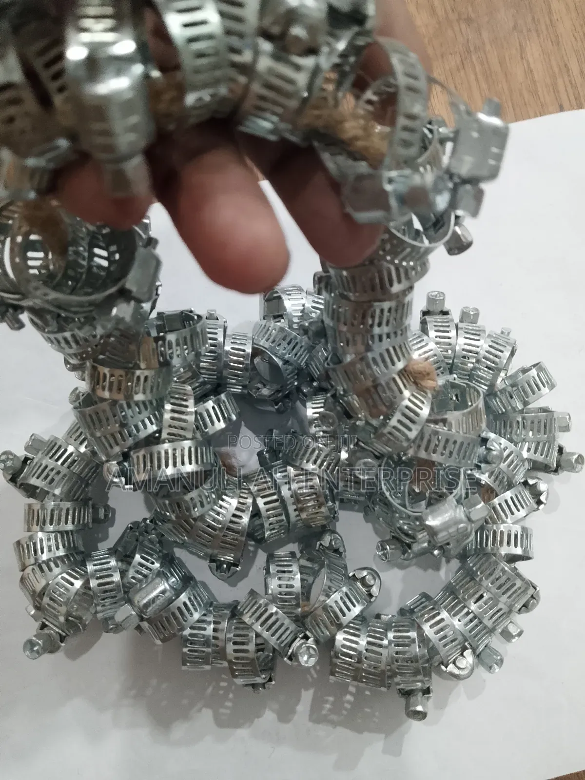 Premium Stainless Steel Hose Clamps – Adjustable Worm Gear (10 Pcs)