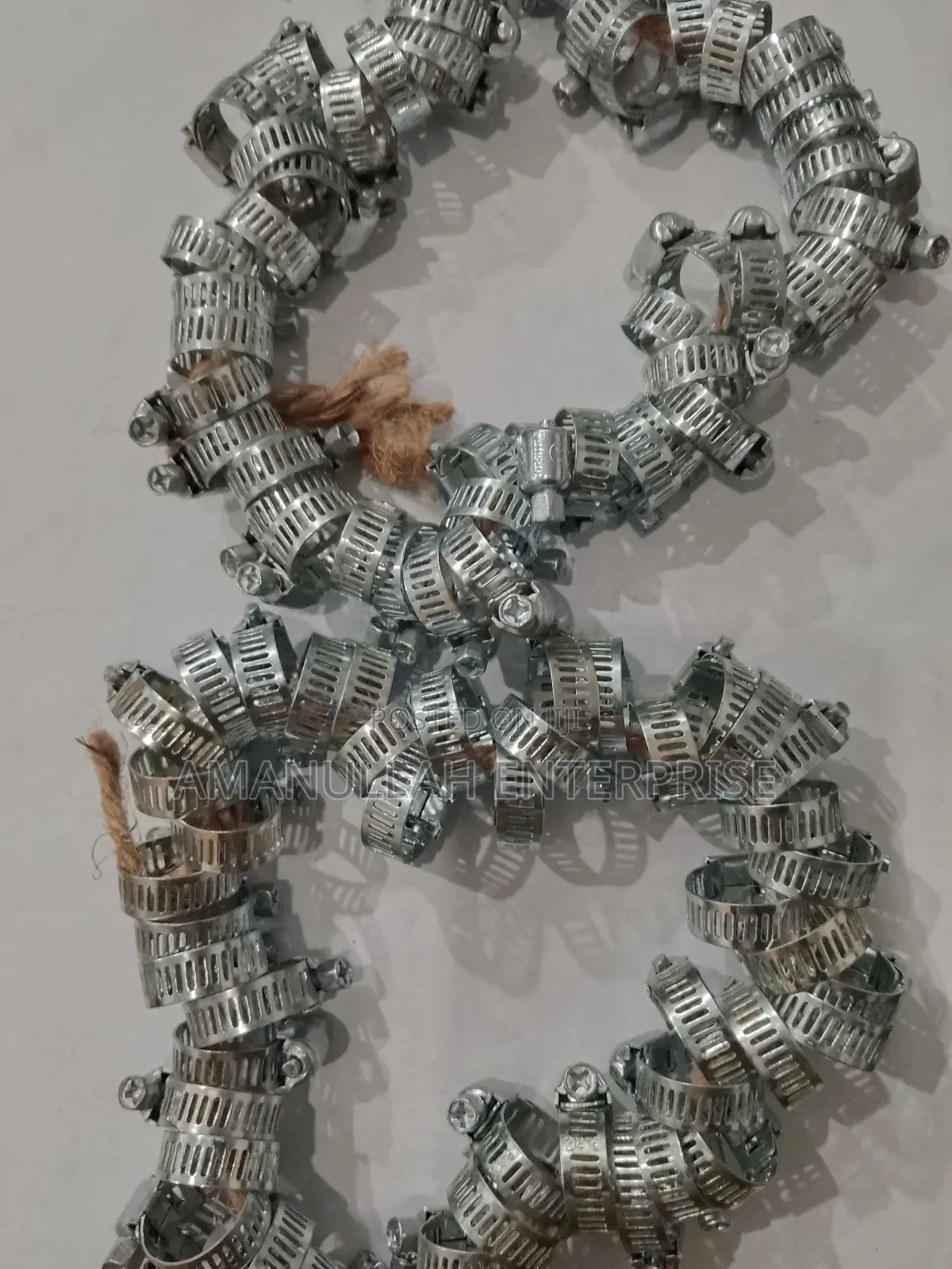 Premium Stainless Steel Hose Clamps – Adjustable Worm Gear (10 Pcs)