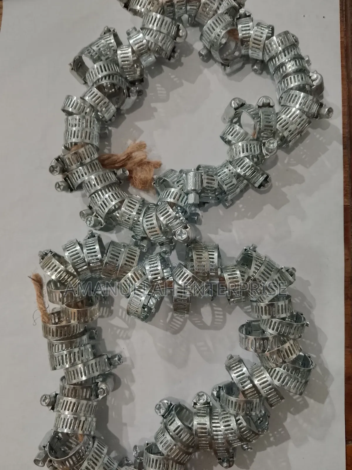 Premium Stainless Steel Hose Clamps – Adjustable Worm Gear (10 Pcs)