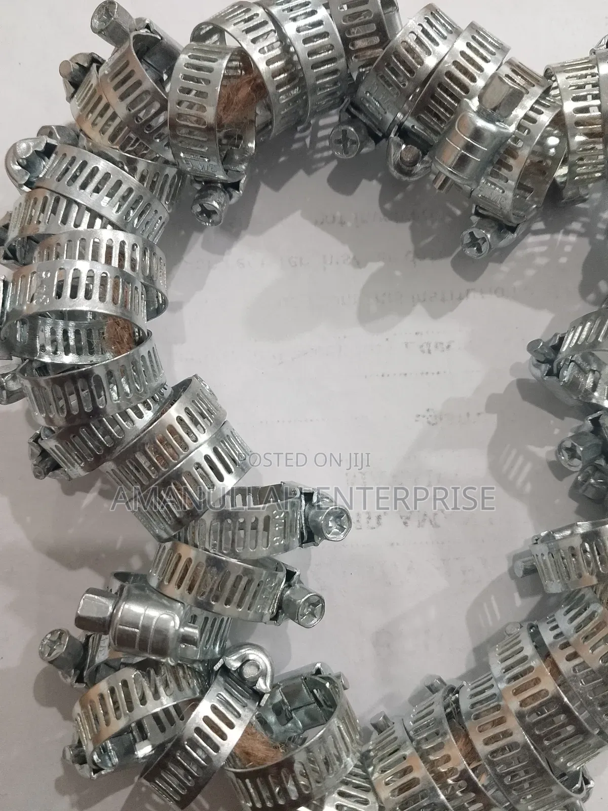 Premium Stainless Steel Hose Clamps – Adjustable Worm Gear (10 Pcs)