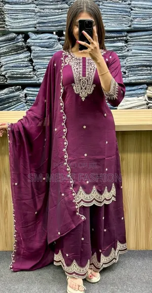 Garara Dress Embroidery Work
