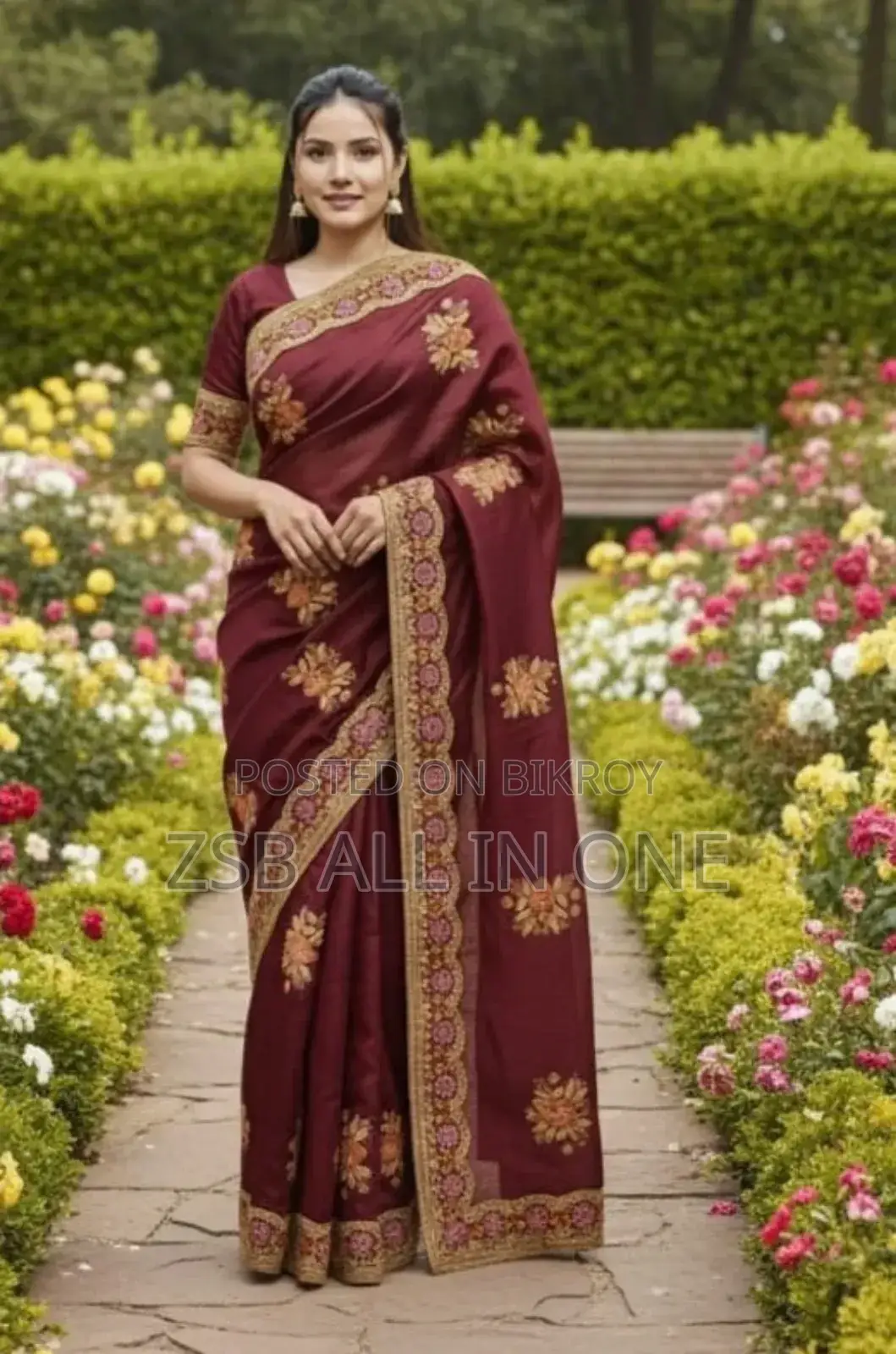 প্রিমিয়াম সেমি মসলিন শাড়ি হাই কোয়ালিটি