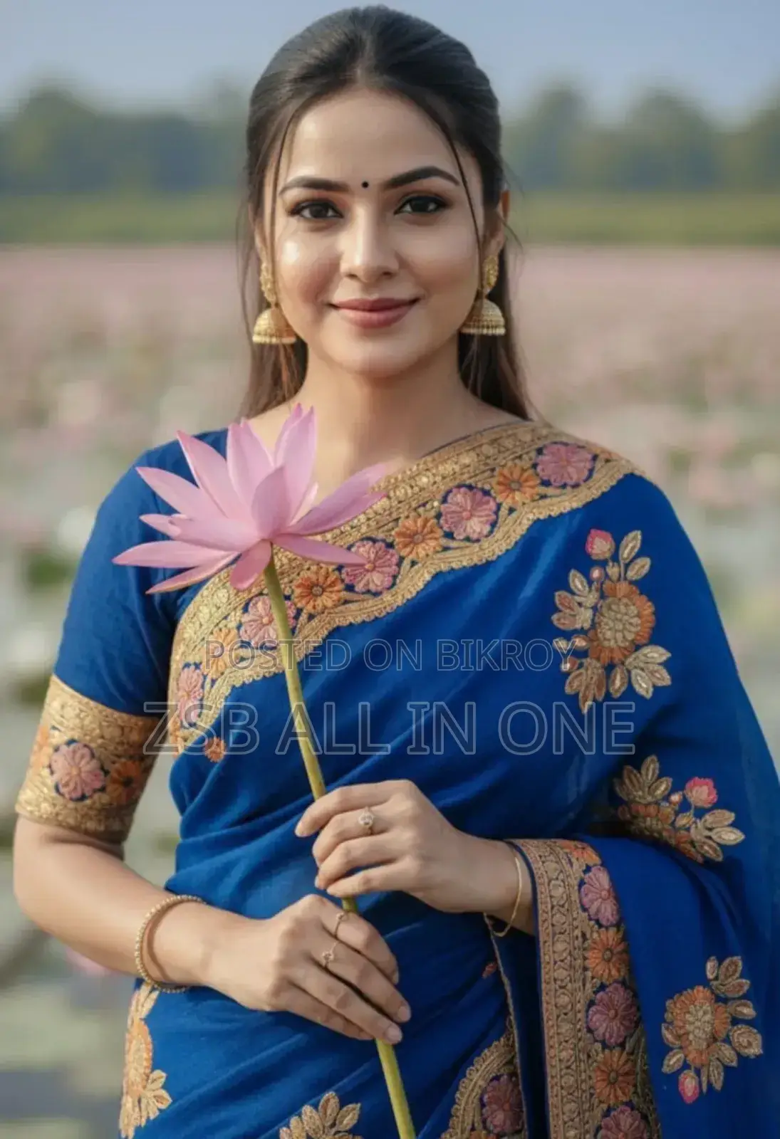 প্রিমিয়াম সেমি মসলিন শাড়ি হাই কোয়ালিটি