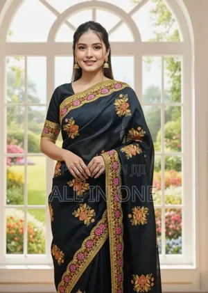 Premium Semi-Muslin Saree New Updated Indian Collection