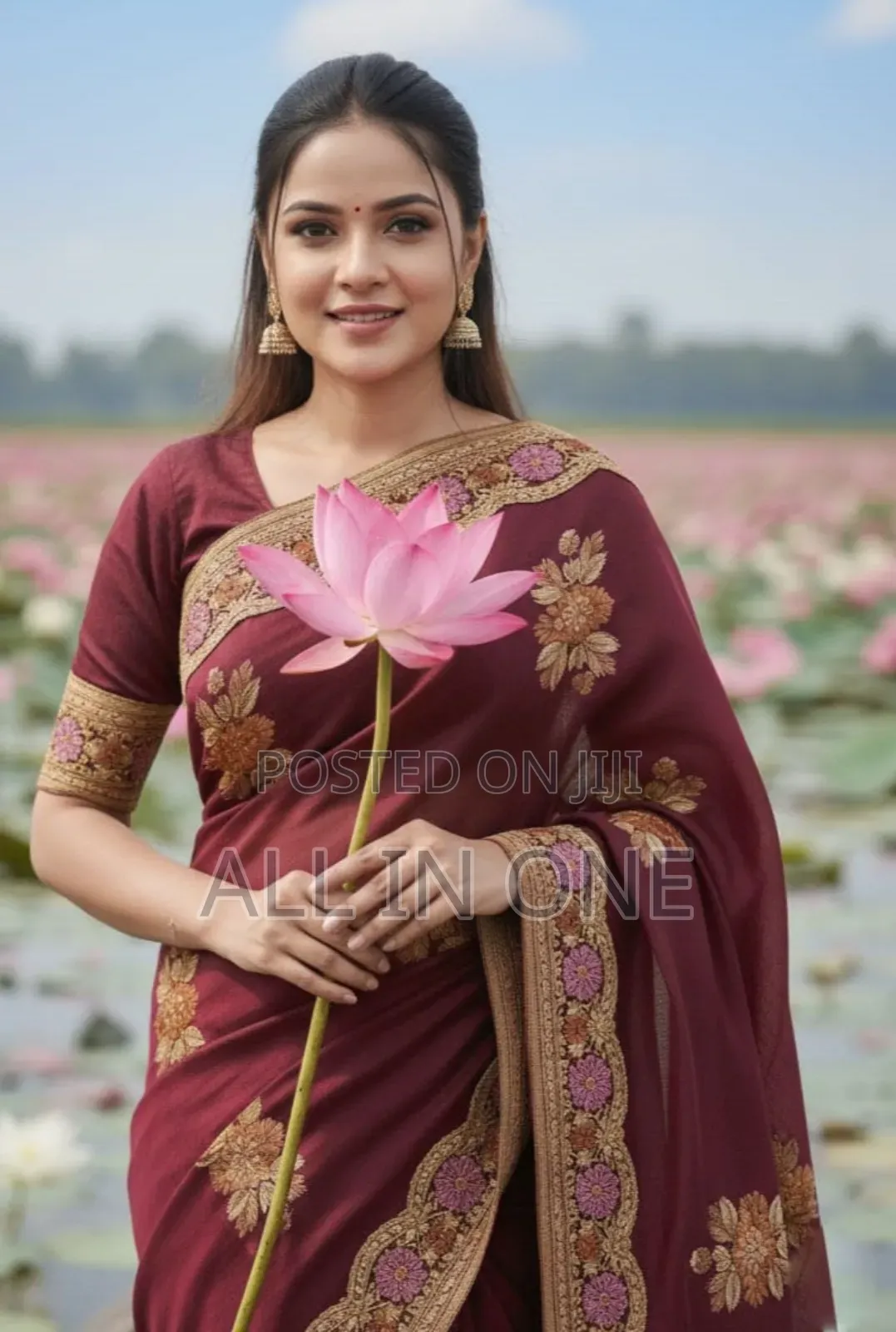 Premium Semi-Muslin Saree New Updated Indian Collection