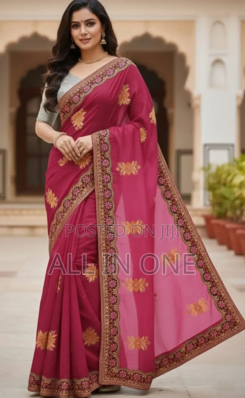 Premium Semi-Muslin Saree New Updated Indian Collection